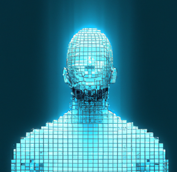 humanoid image created by AI